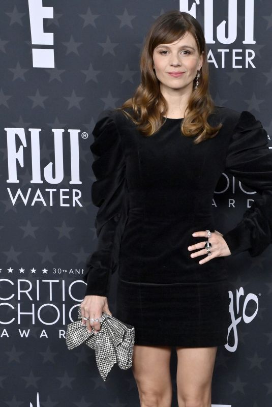 KATJA HERBERS at 30th Annual Critics Choice Awards in Santa Monica 02/07/2025