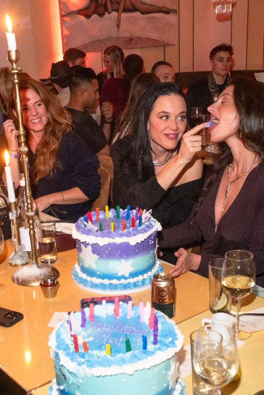 KATY PERRY at The Snow Lodge Presents Bedouin & Seth Troxler in Aspen 02/16/2025