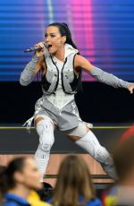 KATY PERRY Performs at Opening Ceremony of 2025 Invictus Games in Vancouver 02/08/2025
