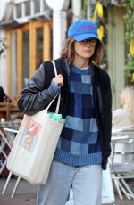 KEIRA KNIGHTLEY Out and About in London 02/23/2025