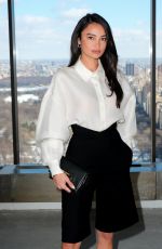 KELSEY MERRITT at Carolina Herrera Fall RTW 2025 Fashion Show at NYFW in New York City 02/10/2025