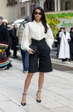 KELSEY MERRITT at Carolina Herrera Fall RTW 2025 Fashion Show at NYFW in New York City 02/10/2025