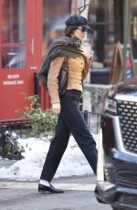 KENDALL JENNER Leaves a Dinner at Saint Ambrose 02/10/2025