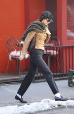KENDALL JENNER Leaves a Dinner at Saint Ambrose 02/10/2025