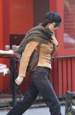 KENDALL JENNER Leaves a Dinner at Saint Ambrose 02/10/2025