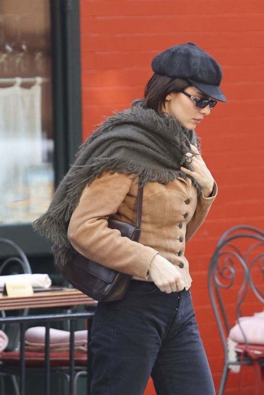 KENDALL JENNER Leaves a Dinner at Saint Ambrose 02/10/2025