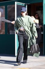 KENDALL JENNER Out for Lunch at Bar Pitti in New York City 02/07/2025