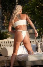 KERRY KATON in Bikini Out at a Beach in Thailand 02/18/2025