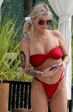 KERRY KATONA in Bikini Spends Her Valentine