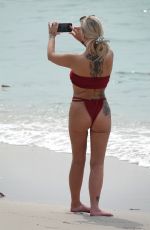 KERRY KATONA in Bikini Spends Her Valentine