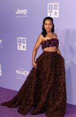 KERRY WASHINGTON at 56th NAACP Image Awards in Pasadena 02/22/2025