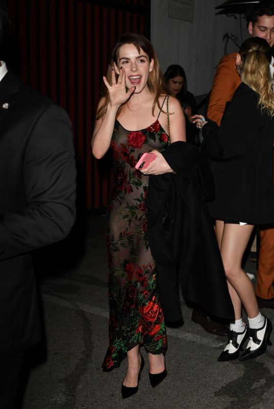 KIERNAN SHIPKA Arrives at Vanity Fair & Instagram