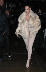 KIM KARDASHIAN Arrives at Chris Rock