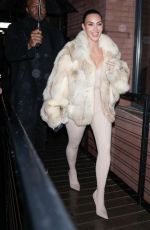 KIM KARDASHIAN Arrives at Chris Rock