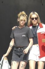 KRISTEN STEWART and DYLAN MEYER Out in Los Feliz 02/22/2025