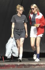 KRISTEN STEWART and DYLAN MEYER Out in Los Feliz 02/22/2025