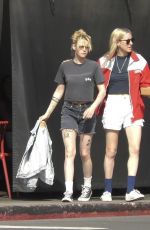 KRISTEN STEWART and DYLAN MEYER Out in Los Feliz 02/22/2025