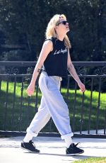 KRISTEN STEWART Out for a Walk in Los Angeles 02/17/2025