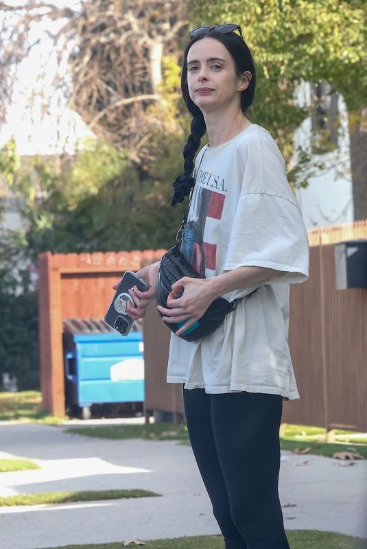 KRYSTEN RITTER Out and About in Los Angeles 02/03/2025