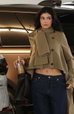 KYLIE JENNER Arrives at a Business Meeting in Los Angeles 02/08/2025