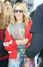 KYLIE MINOGUE Departing Perth Airport 02/16/2025