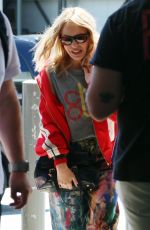 KYLIE MINOGUE Departing Perth Airport 02/16/2025