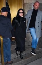 LADY GAGA and Michael Polansky Leaves Radio City Music Hall in New York City 02/13/2025