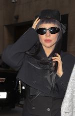 LADY GAGA Leaves Radio City Music Hall in New York City 02/14/2025