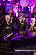 LADY GAGA Performs on Bourbon Street in New Orleans 02/06/2025