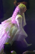 LADY GAGA Performs on Bourbon Street in New Orleans 02/06/2025