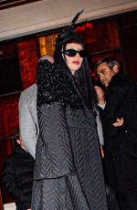 LADYD GAGA, AJ MCLEAN and LAURYN HILL Arrives at SNL 50 Pre-party in New York 02/14/2025