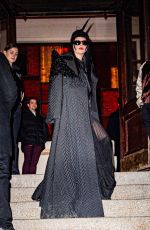 LADYD GAGA, AJ MCLEAN and LAURYN HILL Arrives at SNL 50 Pre-party in New York 02/14/2025