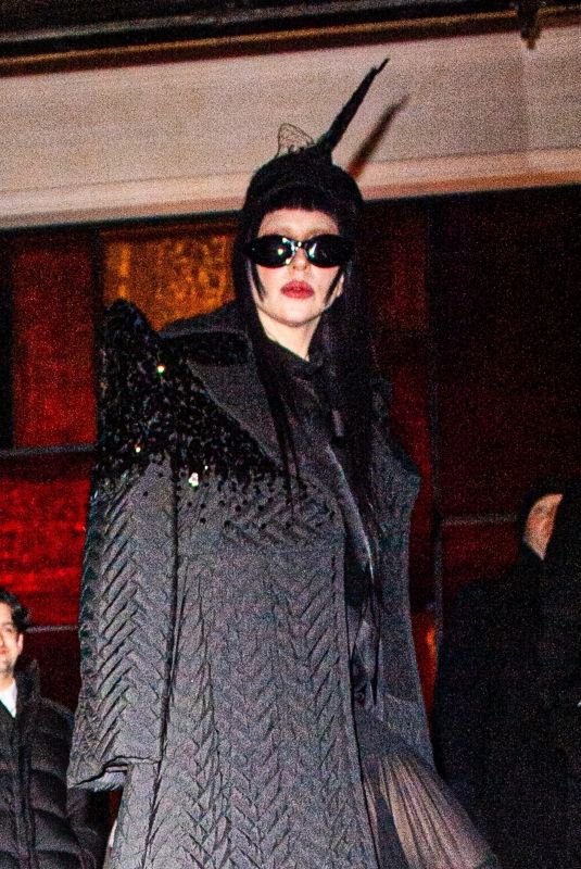 LADYD GAGA, AJ MCLEAN and LAURYN HILL Arrives at SNL 50 Pre-party in New York 02/14/2025