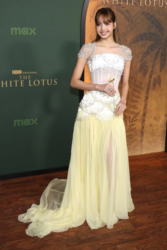 LALISA MANOBAL at The White Lotus Season 3 Premiere in Los Angeles 02/10/2025