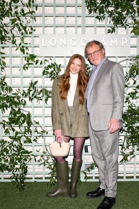 LARSEN THOMPSON at Longchamp Celebrates Summer 2025 Dinner at The Foundry in Long Island City 02/05/2025