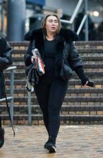 LAUREN GOODGER Leaves a Cinema with a Friend 02/18/2025