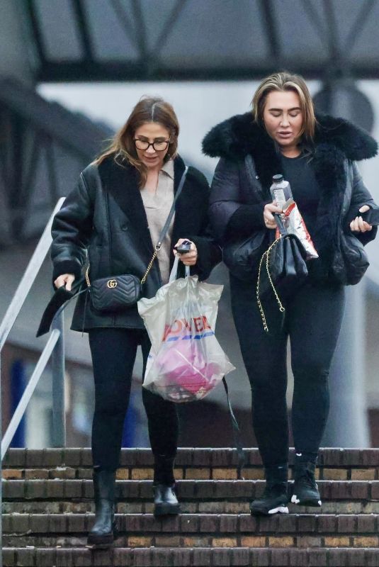 LAUREN GOODGER Leaves a Cinema with a Friend 02/18/2025