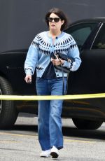 LAUREN GRAHAM Arrives at an Office Building in Los Angeles 02/19/2025