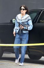 LAUREN GRAHAM Arrives at an Office Building in Los Angeles 02/19/2025