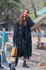 LAUREN PARSEKIAN OUt at a Park in Los Feliz 02/15/2025