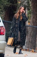 LAUREN PARSEKIAN OUt at a Park in Los Feliz 02/15/2025