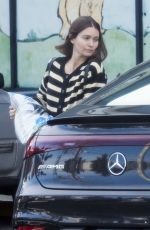 LAUREN PARSEKIAN Out Shopping in Los Feliz 02/17/2025