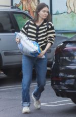LAUREN PARSEKIAN Out Shopping in Los Feliz 02/17/2025