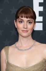 LEIGHTON MEESTER at 30th Annual Critics Choice Awards in Santa Monica 02/07/2025