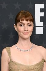 LEIGHTON MEESTER at 30th Annual Critics Choice Awards in Santa Monica 02/07/2025
