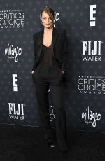 LEILA GEORGE at 30th Annual Critics Choice Awards in Santa Monica 02/07/2025