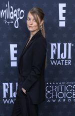 LEILA GEORGE at 30th Annual Critics Choice Awards in Santa Monica 02/07/2025