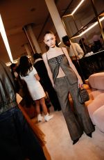 LENI KLUM at Stella McCartney x Adidas Rasant Launch Party in New York 02/05/2025