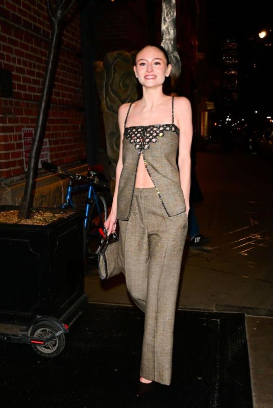 LENI KLUM at Stella McCartney x Adidas Rasant Launch Party in New York 02/05/2025