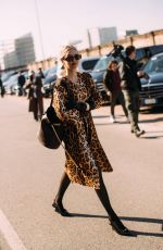 LEONIE HANNE Arrives at Prada Women